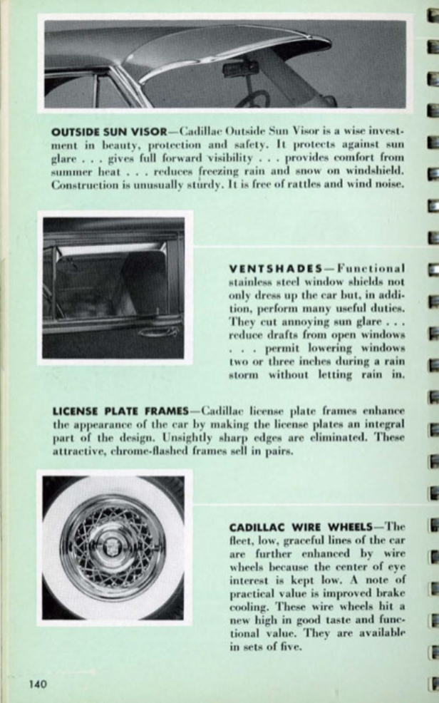 1953 Cadillac Salesmans Data Book Page 82